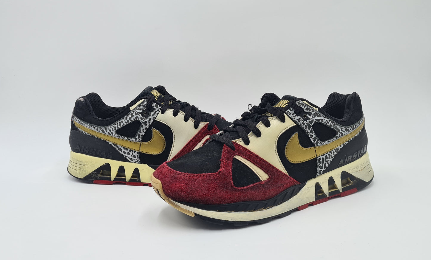 2006 Nike Air Stab Premium 'Elephant Print' Gr. UK 9,5 / EUR 44,5