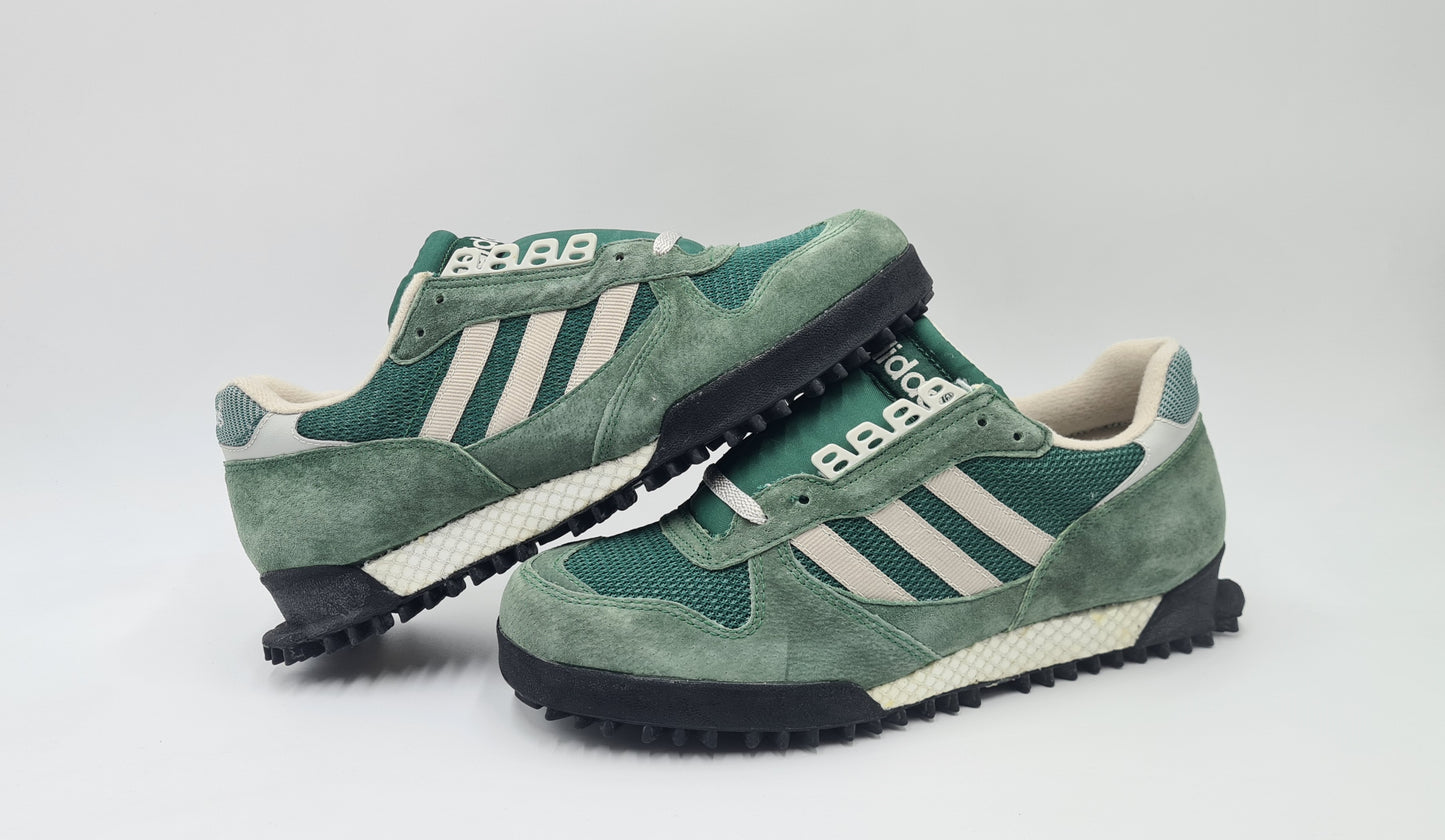 *NEU* Vintage 1993 Adidas Marathon TR 2 Grün UK 9,5 / EUR 44
