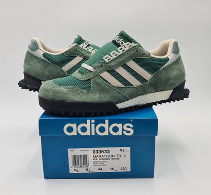 *NEU* Vintage 1993 Adidas Marathon TR 2 Grün UK 9,5 / EUR 44