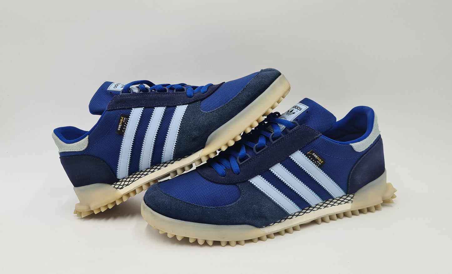 *Good condition* 2022 Adidas Marathon TR Cordura Dark Blue UK 12 / EUR 47 1/3