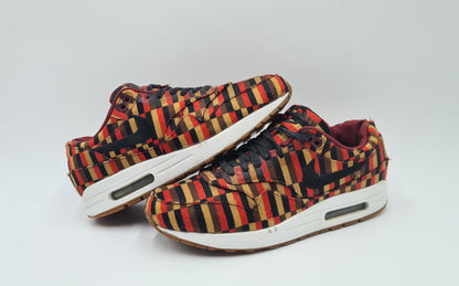 2013 Nike Air Max 1 Woven 'London Underground' Gr. UK 9 / EUR 44