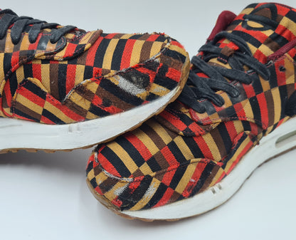 2013 Nike Air Max 1 Woven 'London Underground' Gr. UK 9 / EUR 44