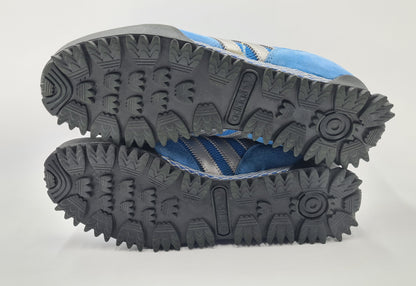*WIE NEU* 2011 Adidas Marathon TR Retro Blau UK 10 / EUR 44 2/3
