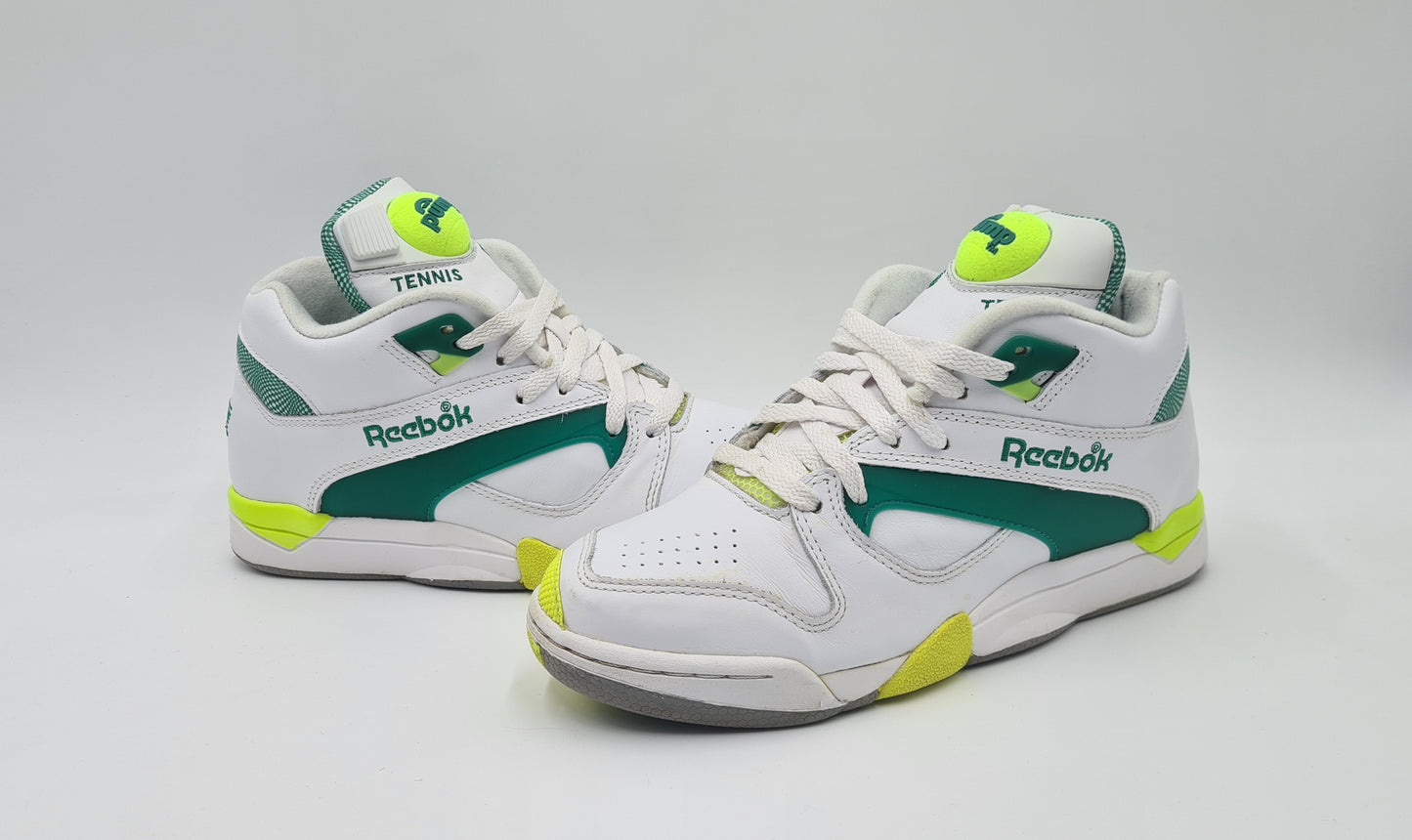 *Guter Zustand* Reebok Court Victory Pump Michael Chang UK 7,5 / EUR 41