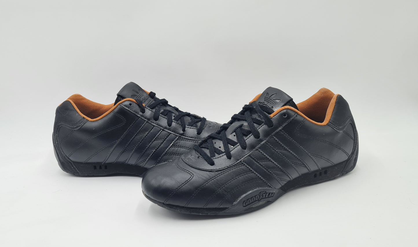*VGC* 2012 Adidas Adi Racer Low Good Year black orange UK 9 / EUR 43 1/3