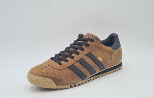 *LIKE NEW* 2011 Adidas Rom Retro Brown UK 10 / EUR 44 2/3