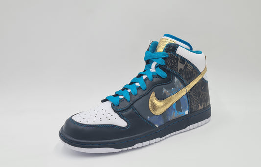 *NEW* 2010 Nike Dunk High Dubai  UK 9.5 / EUR 44.5