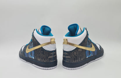 *NEW* 2010 Nike Dunk High Dubai  UK 9.5 / EUR 44.5