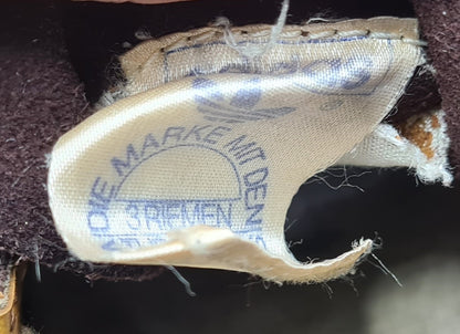 Vintage 1980er Adidas Amsterdam Made in West Germany UK 8 / EUR 42