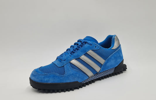 *LIKE NEW* 2011 Adidas Marathon TR Retro Blue UK 10 / EUR 44 2/3
