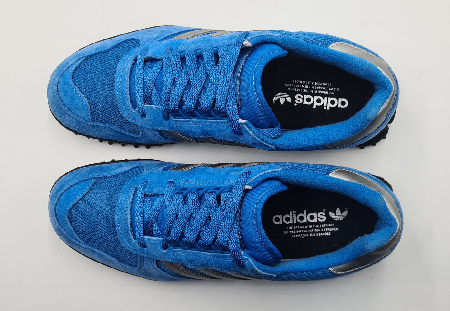 *LIKE NEW* 2011 Adidas Marathon TR Retro Blue UK 10 / EUR 44 2/3