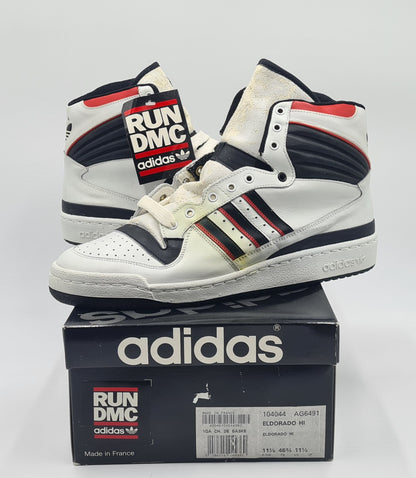 *BNIB* Vintage 1980s Adidas Eldorado Hi RUN DMC UK 11.5 / EUR 46 2/3