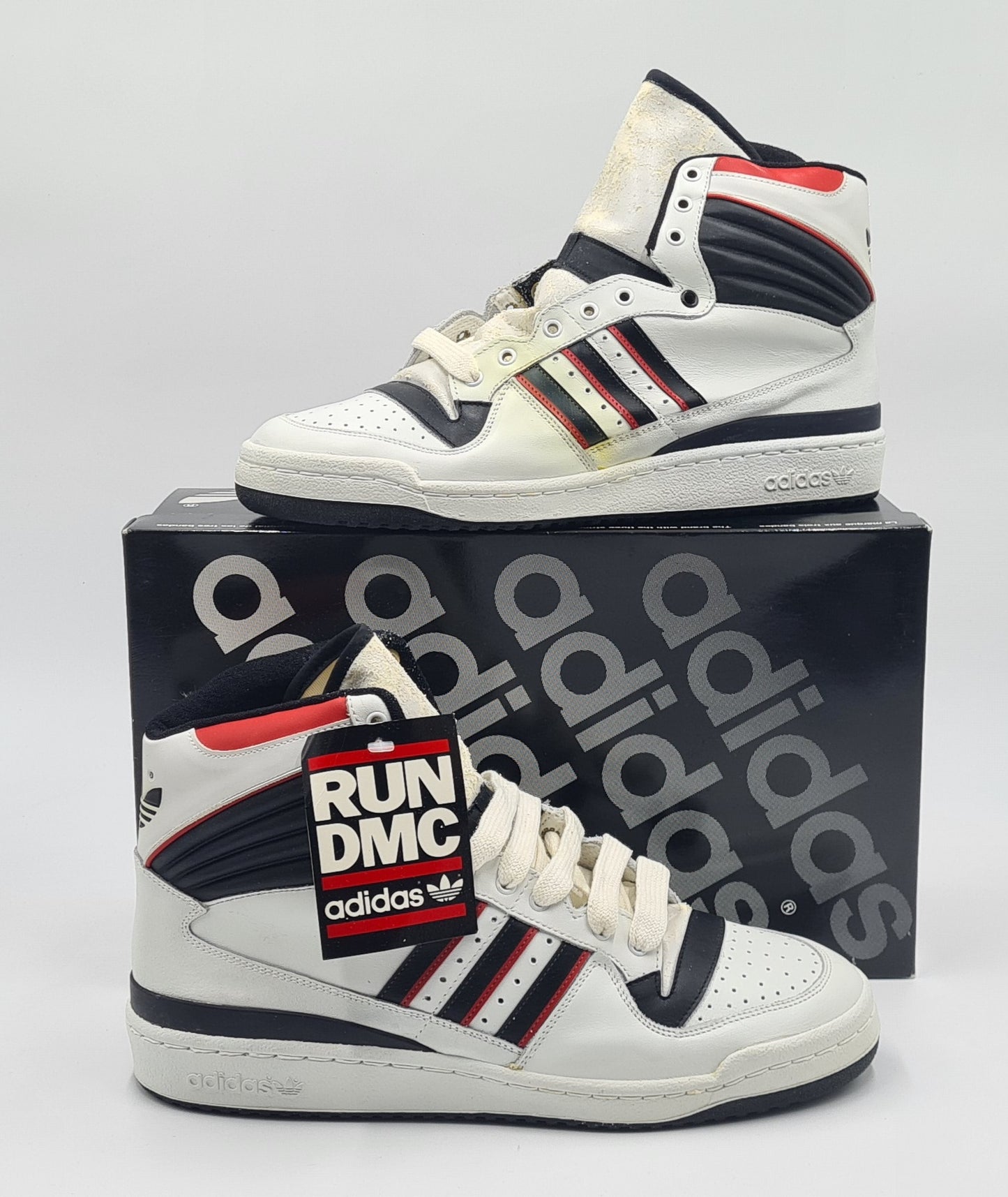 *BNIB* Vintage 1980s Adidas Eldorado Hi RUN DMC UK 11.5 / EUR 46 2/3