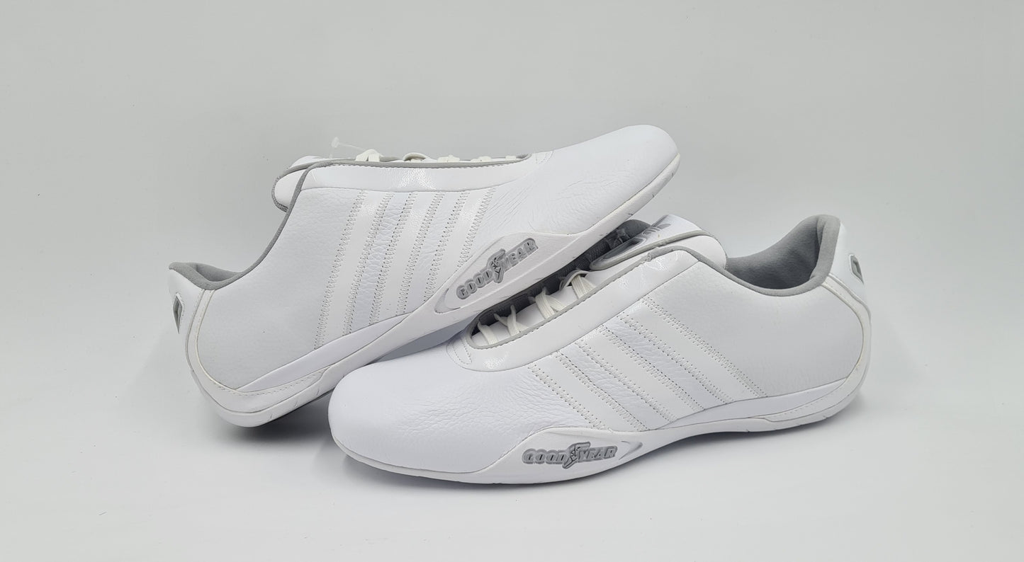 *NEU* 2008 Adidas Goodyear Race Weiß Gr. UK 10 / EUR 44 2/3