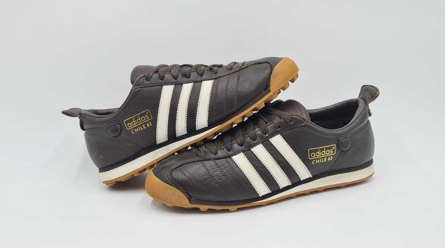 *VGC* Vintage 2007 Adidas Chile 62 Brown UK 9.5 / EUR 44