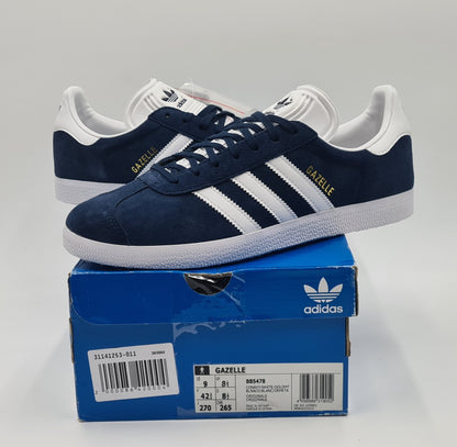 *NEW* 2020 Adidas Gazelle Retro Navy Blue UK 8.5 / EUR 42 2/3