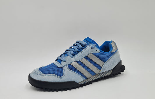 2010 Adidas Marathon TR Retro Blue-Silver UK 9.5 / EUR 44