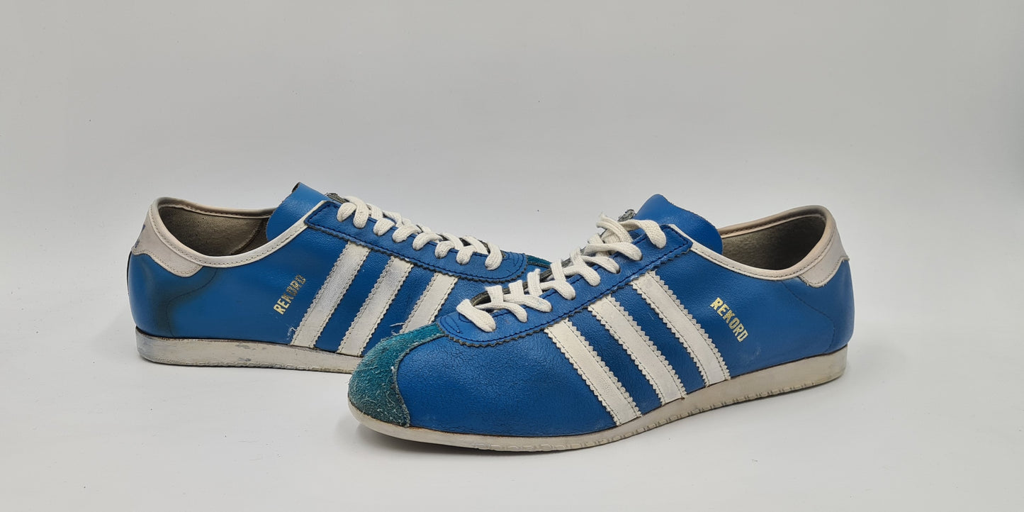 Vintage 1970s Adidas Rekord UK 9 - 9.5 / EUR 43 1/3 - 44