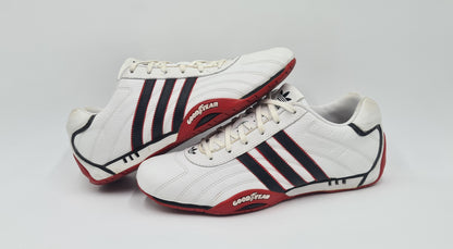 *GOOD CONDITION* 2006 Adidas Adi Racer Low Good Year White UK 10 / EUR 44 2/3