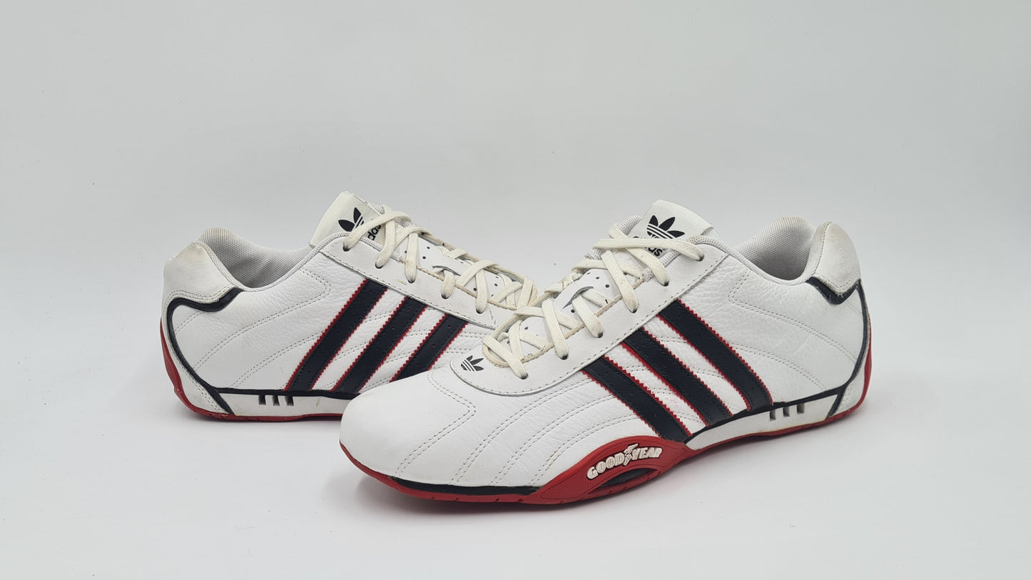 *GOOD CONDITION* 2006 Adidas Adi Racer Low Good Year White UK 10 / EUR 44 2/3
