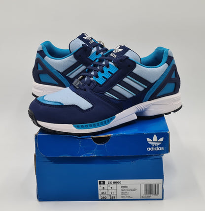 *NEW* 2021 Adidas ZX 8000 Atmos Denim Pack UK 7.5 / EUR 41 1/3