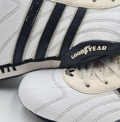 *Guter Zustand* 2012 Adidas Adi Racer Low Good Year Weiß Gr. UK 9 / EUR 43 1/3