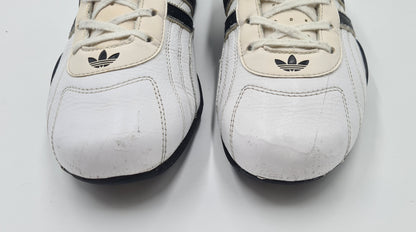 *Guter Zustand* 2012 Adidas Adi Racer Low Good Year Weiß Gr. UK 9 / EUR 43 1/3