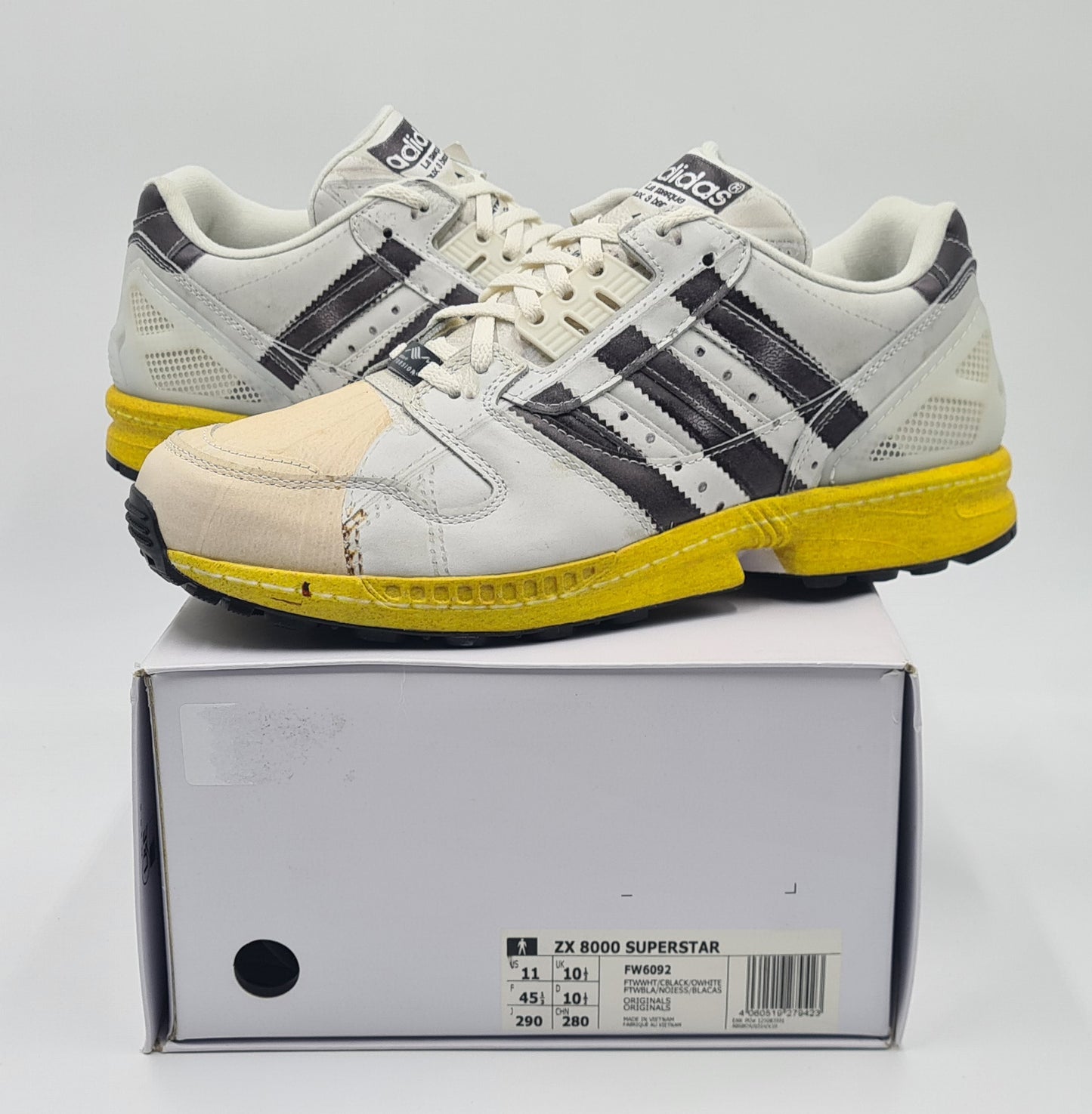 *NEW* 2020 Adidas ZX 8000 Superstar UK 10.5 / EUR 45 1/3