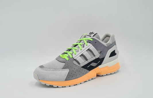 *NEW* 2021 Adidas ZX 10000 C Gray Acid Orange UK 10 / EUR 44 2/3 #2