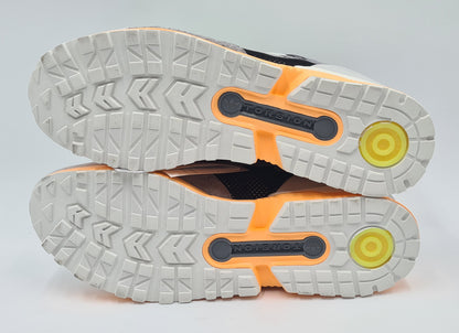 *NEW* 2021 Adidas ZX 10000 C Gray Acid Orange UK 10 / EUR 44 2/3 #2