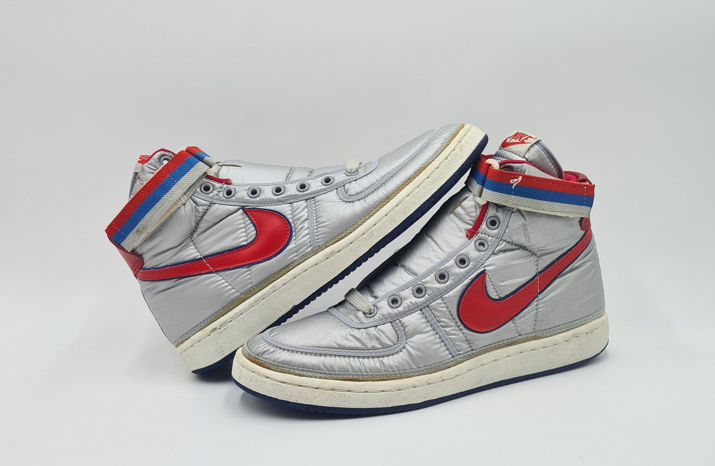 *NEU* Vintage 1985 Nike Air Vandal Supreme silber UK 11 / EUR 46
