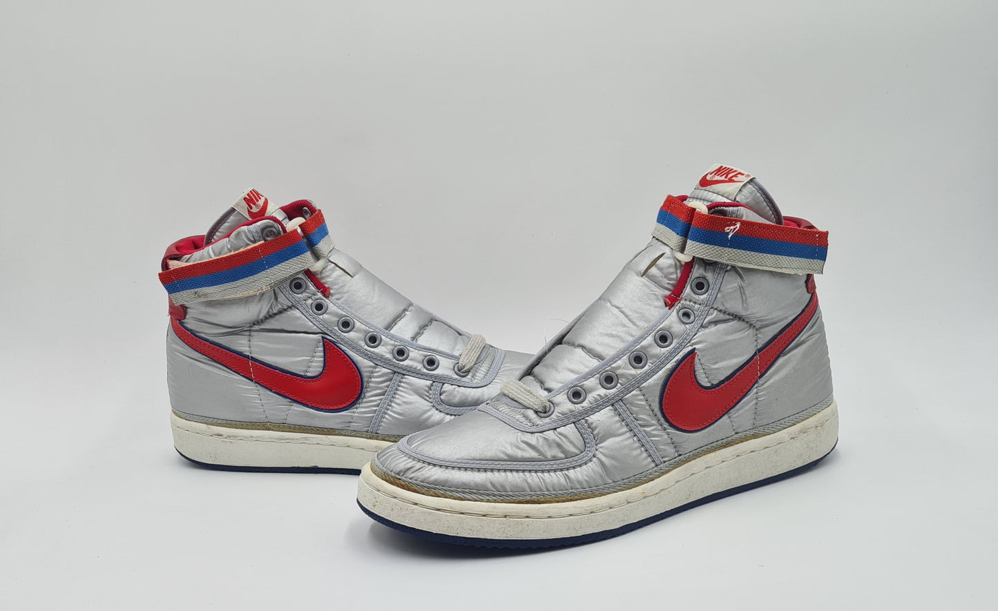 *NEU* Vintage 1985 Nike Air Vandal Supreme silber UK 11 / EUR 46