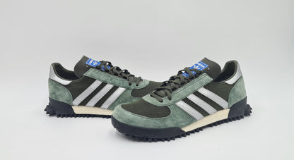 *NEW* 2017 Adidas Marathon TR 'Base Green' Olive UK 8.5 / EUR 42 2/3