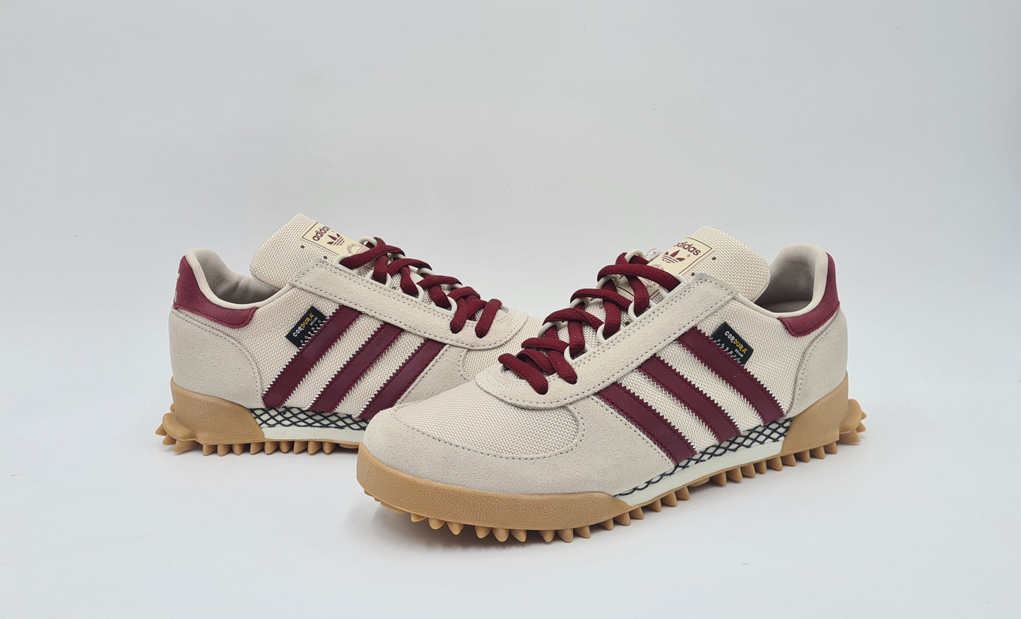 *VGC* 2023 Adidas Marathon TR Cordura Beige / Red UK 8 / EUR 42