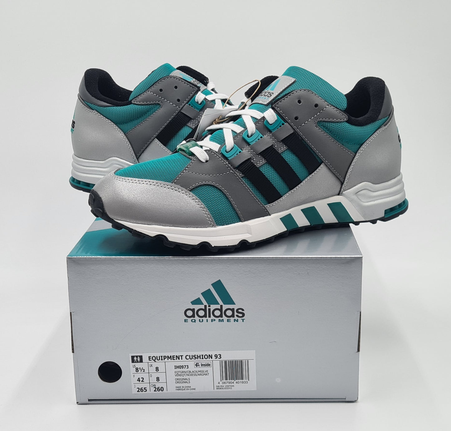 *NEU* 2024 Adidas EQT Cushion 93 Grün Gr. UK 8 / EUR 42