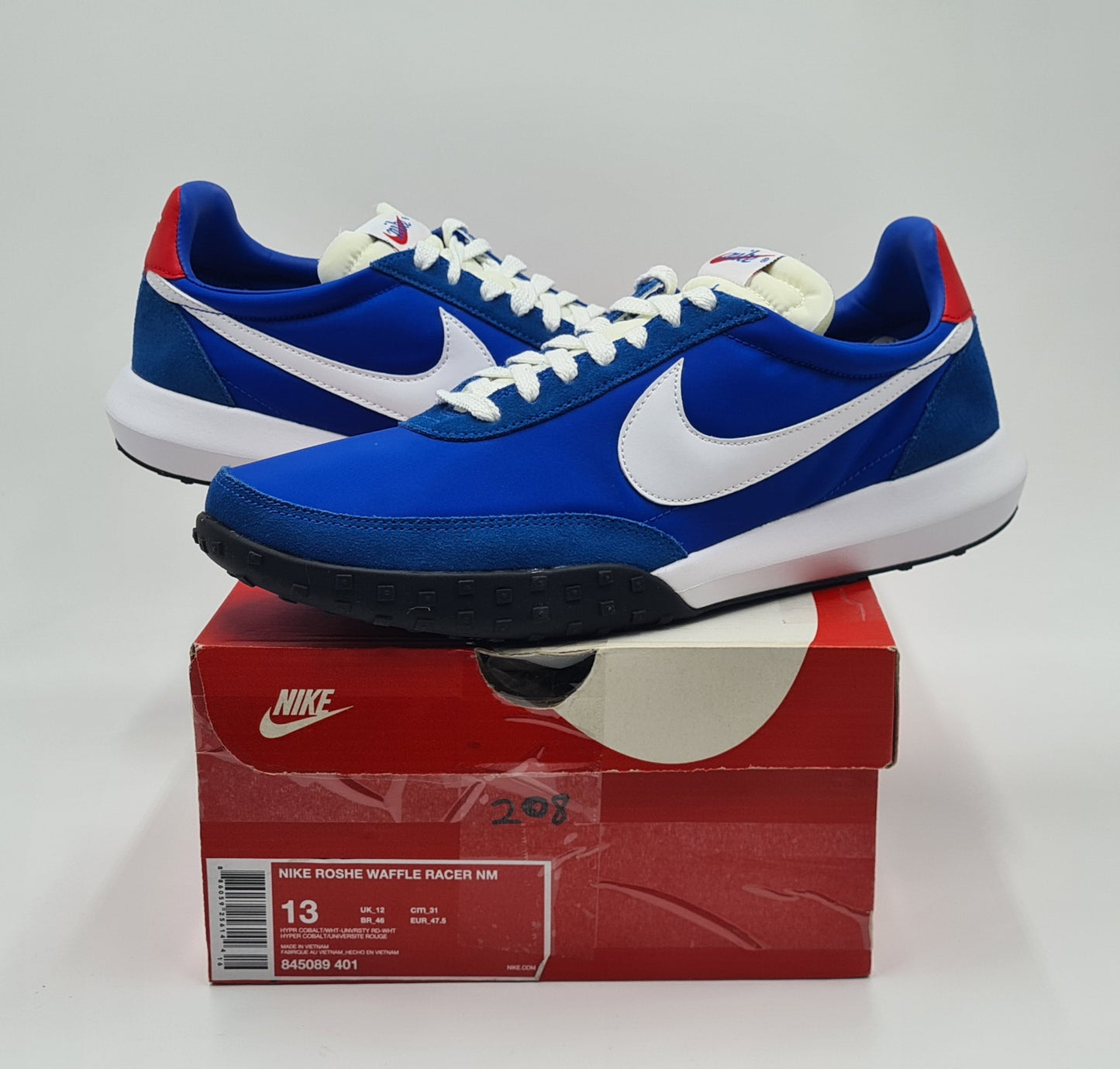 *NEU* 2016 Nike Roshe Waffle Racer NM 'Hyper Cobalt' Gr. UK 12 / EUR 47,5