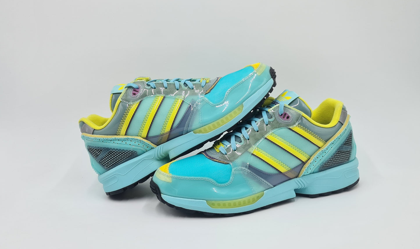 *NEW* 2020 Adidas ZX 6000 'Inside Out' XZ 0006 Aqua UK 9.5 / EUR 44