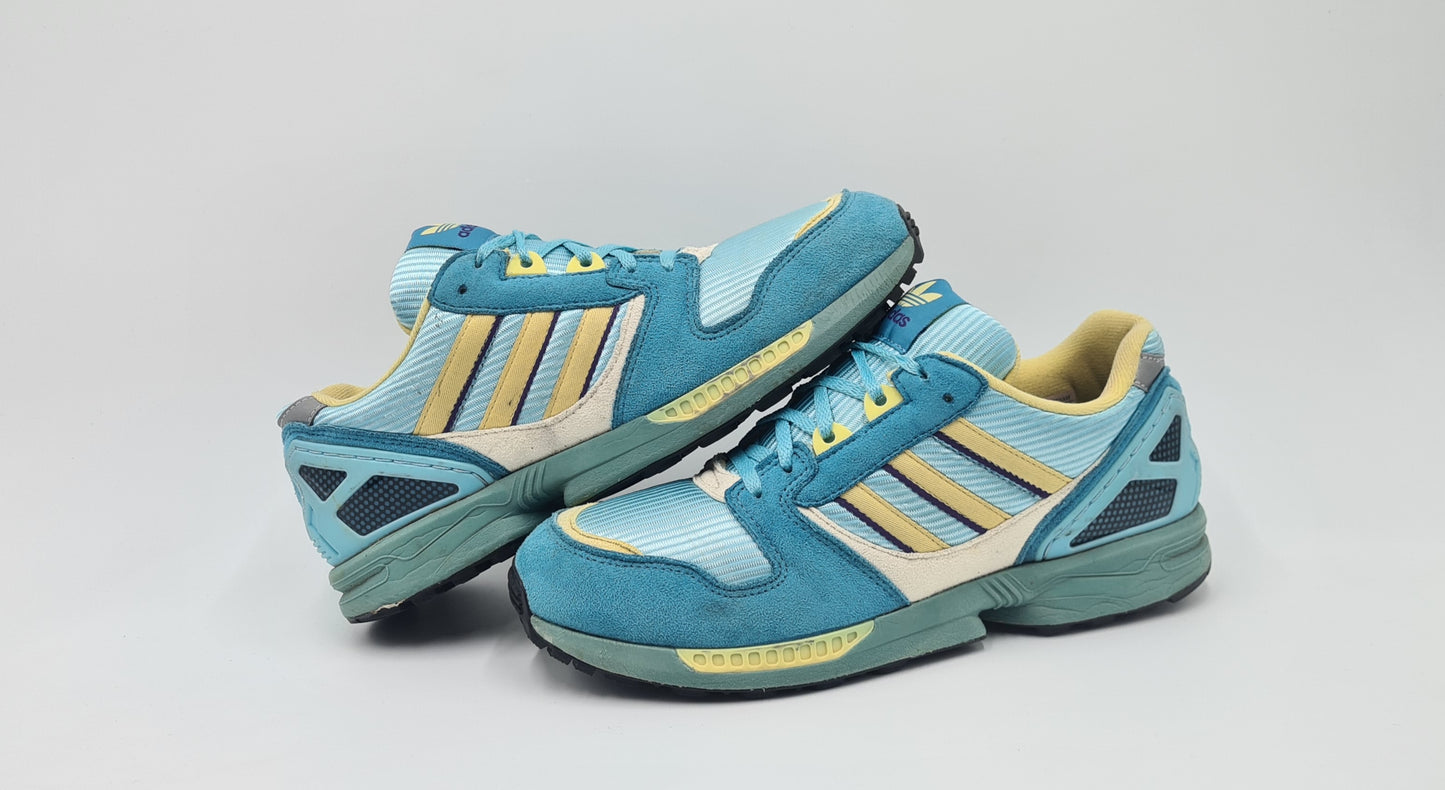 *Ordentlicher Zustand* 2022 Adidas ZX 8020 Light Aqua Gr. UK 8 / EUR 42
