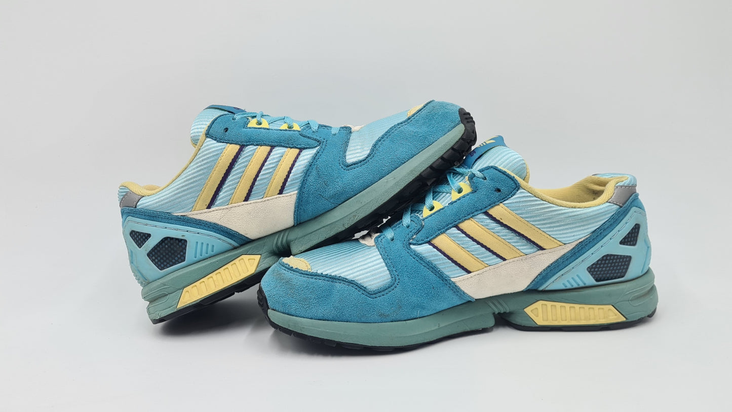 *Ordentlicher Zustand* 2022 Adidas ZX 8020 Light Aqua Gr. UK 8 / EUR 42