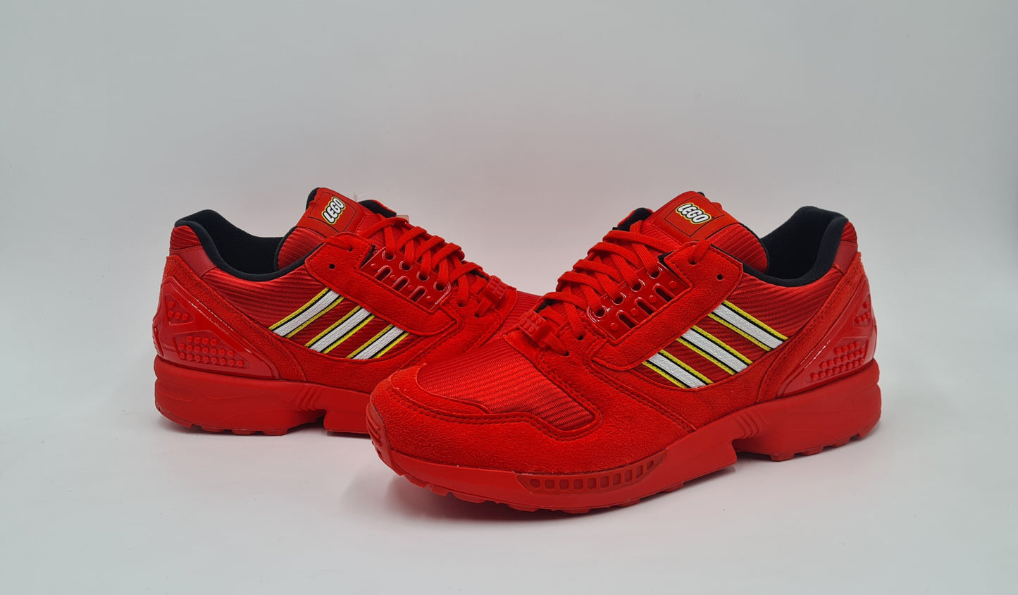 *NEW* 2021 Adidas ZX 8000 Lego Red UK 11.5 / EUR 46 2/3