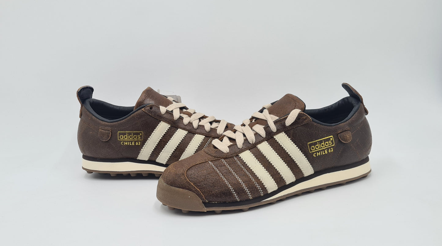 *NEW* Vintage 2011 Adidas Chile 62 Brown UK 8.5 / EUR 42 2/3