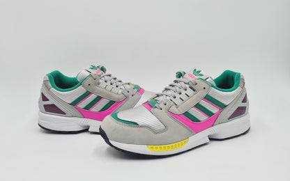 *LIKE NEW* 2023 Adidas ZX 8000 Court Green Screaming Pink | IG3076 | UK 10,5 / EUR 45 1/3