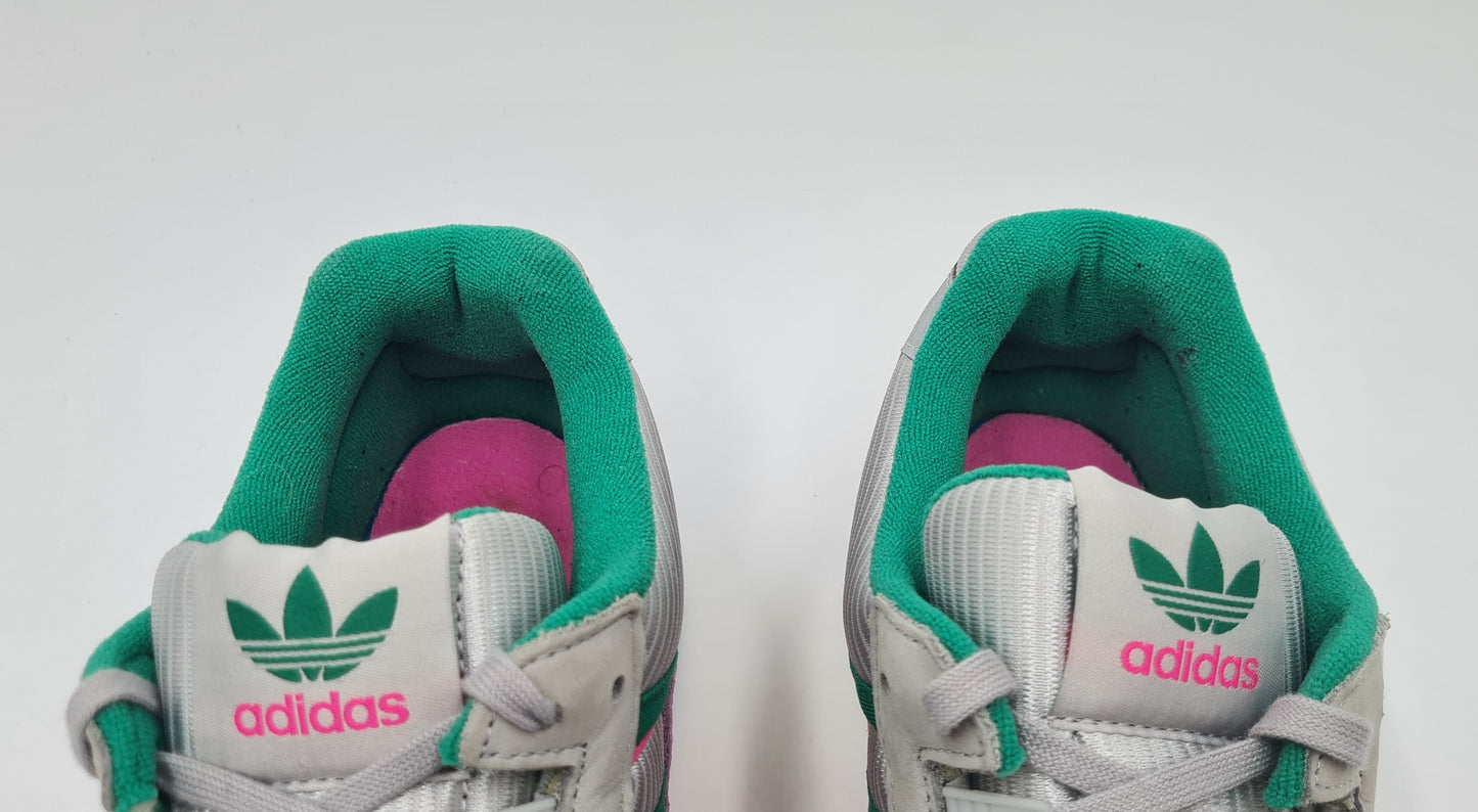 *LIKE NEW* 2023 Adidas ZX 8000 Court Green Screaming Pink | IG3076 | UK 10,5 / EUR 45 1/3