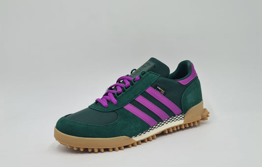 *NEW* 2023 Adidas Marathon TR Cordura Green / Purple UK 10.5 / EUR 45 1/3
