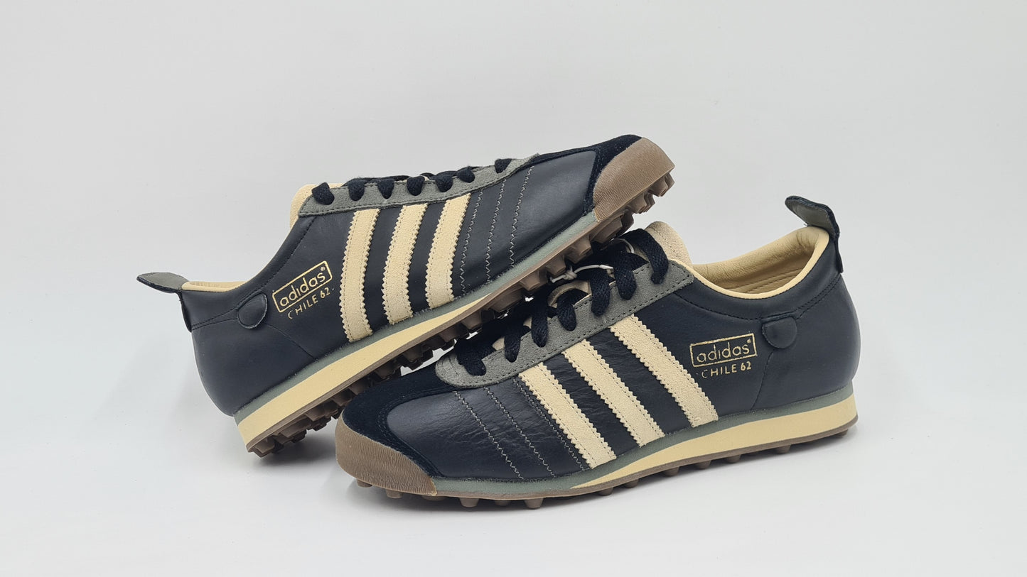 *NEU* Vintage 2006 Adidas Chile 62 Schwarz UK 8,5 / EUR 42 2/3