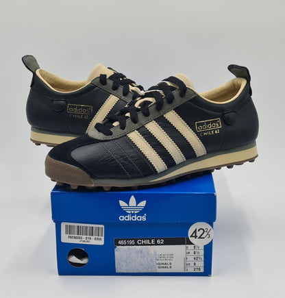 *NEU* Vintage 2006 Adidas Chile 62 Schwarz UK 8,5 / EUR 42 2/3