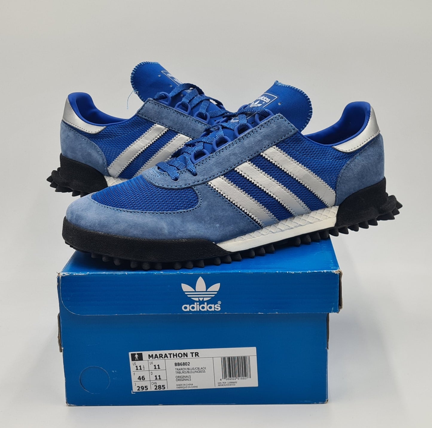 *NEU* 2017 Adidas Marathon TR Blau UK 11 / EUR 46