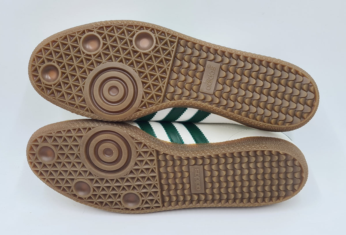 *NEW* Vintage 1980s Adidas Universal with green stripes UK 11.5 / EUR 46 2/3 #2