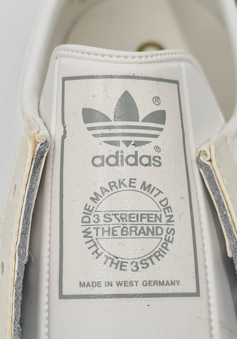 *NEW* Vintage 1980s Adidas Universal with green stripes UK 11.5 / EUR 46 2/3 #2