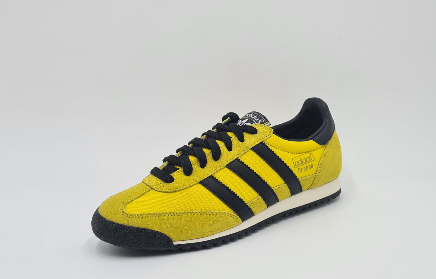 *NEW* 2011 Adidas Dragon Vintage Retro Sample Yellow UK 8.5 / EUR 42 2/3